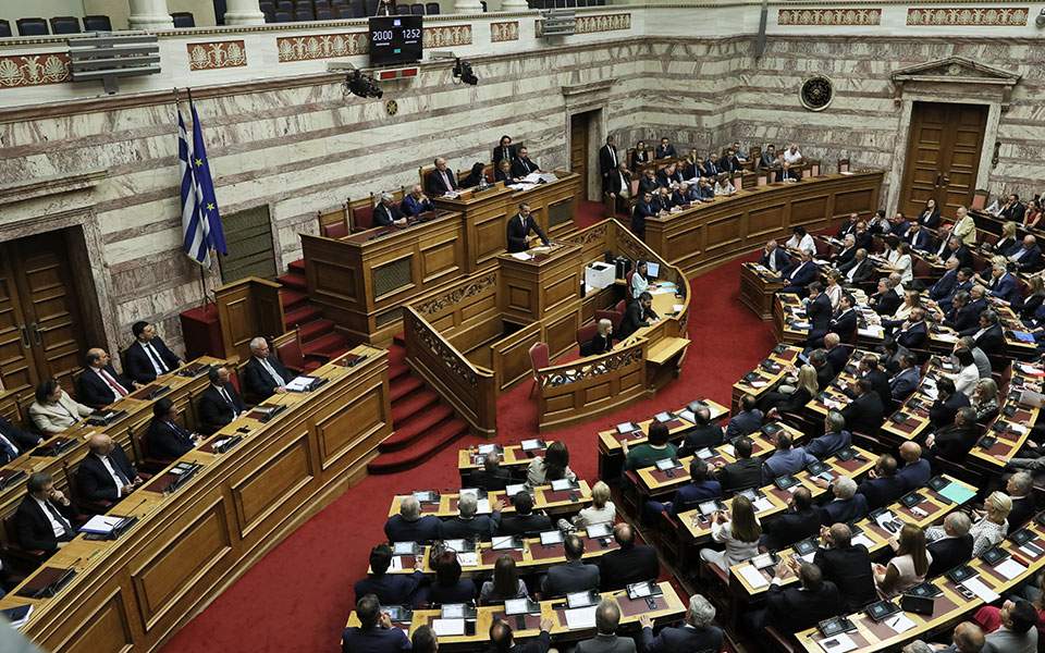 Βουλή: Αρχίζει αύριο στις 6 το απόγευμα η συζήτηση για την πρόταση μομφής