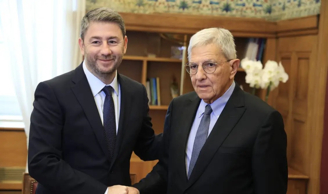 Συνάντηση Ανδρουλάκη - Γιαννίτση: "Στο πρόσωπό του συμβολίζουμε την Ελλάδα της προόδου"
