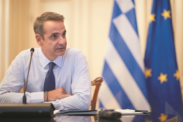 Παρουσία Μητσοτάκη στην ενημέρωση για την εξέλιξη των πυρκαγιών